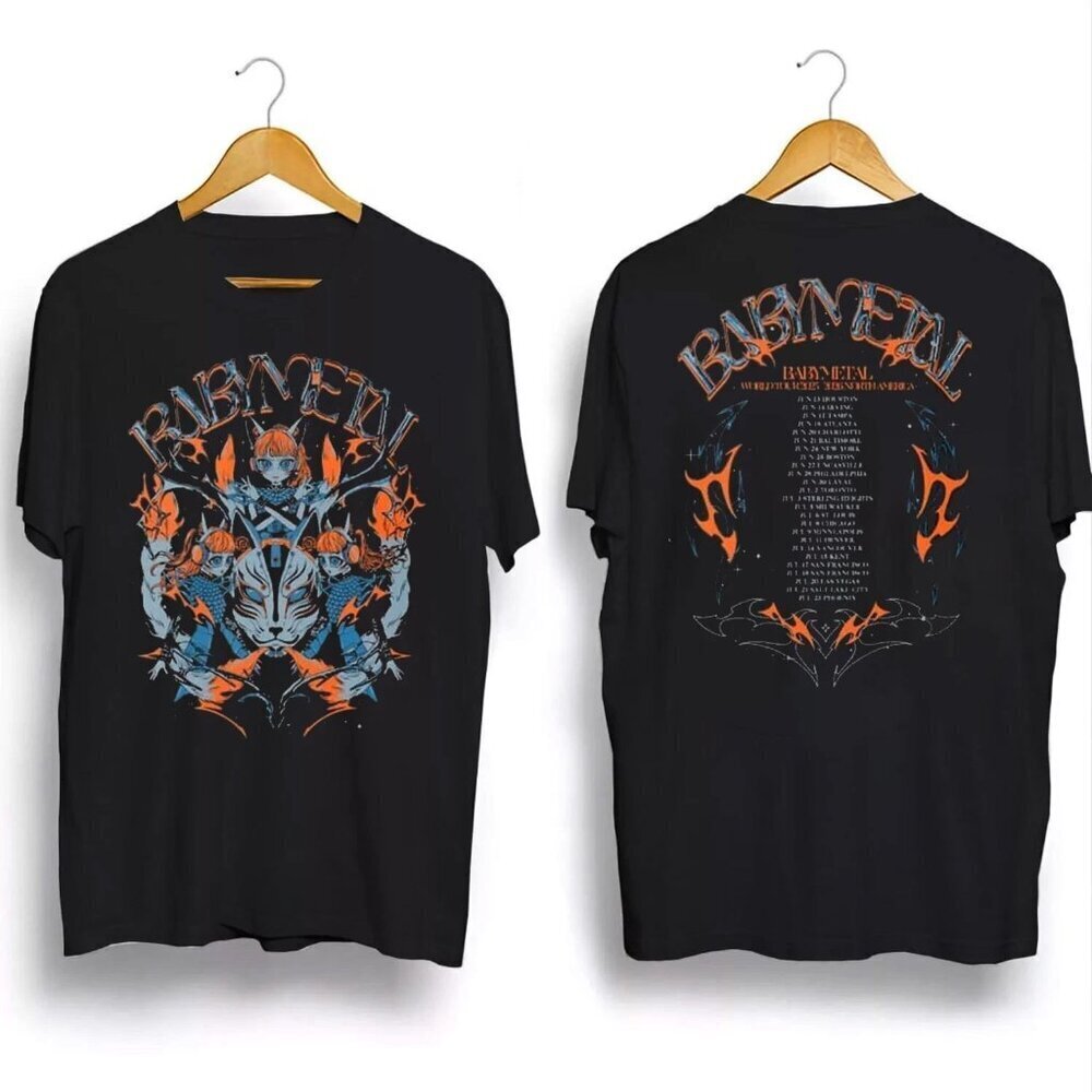 Babymetal World Tour 2025 2026 North America Fan Unisex T-Shirt